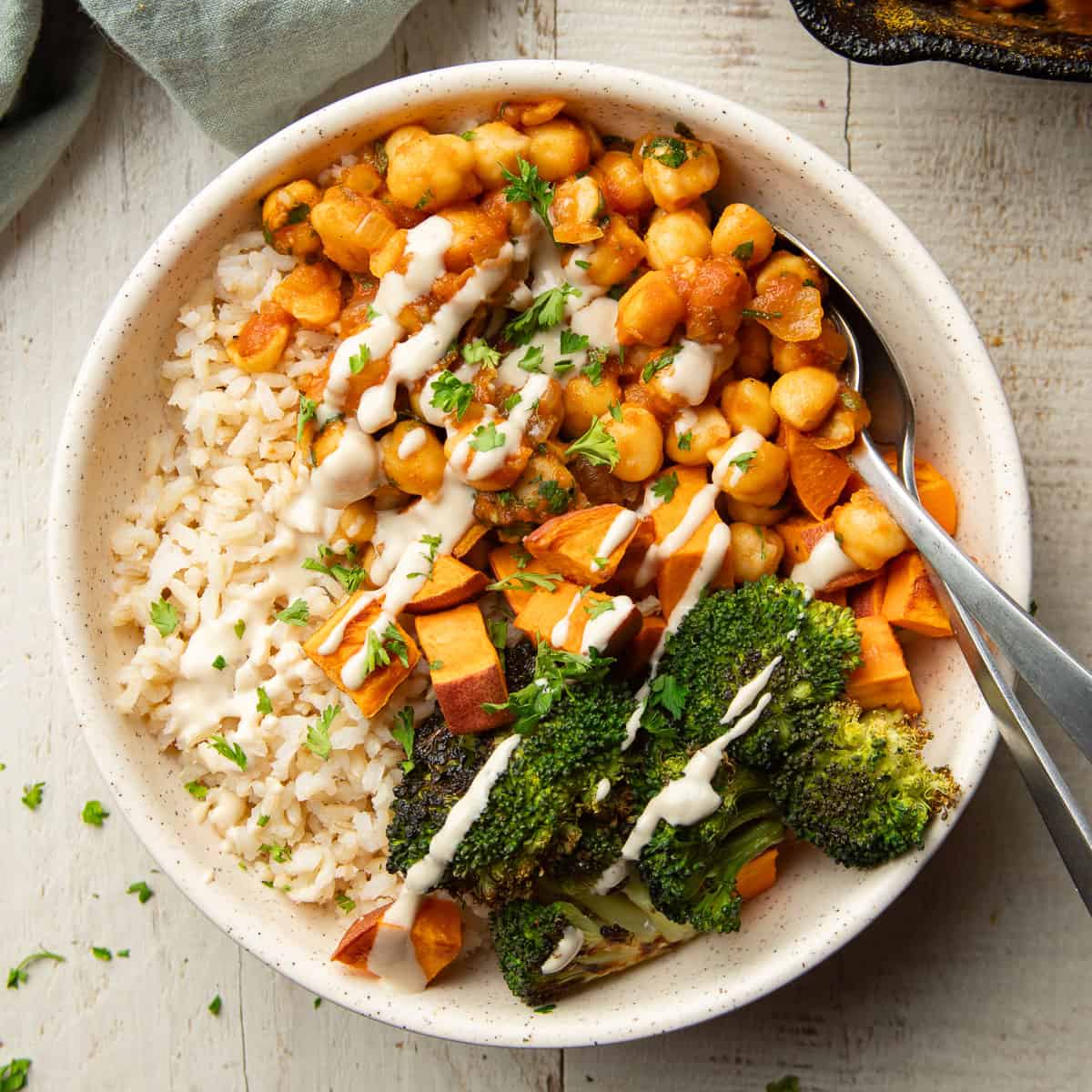 Spiced Chickpea Bowl